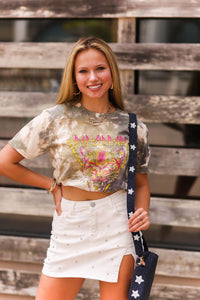 Def Leopard Bleached Graphic Tee - Shop Kendry Collection Boutique