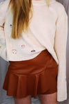 Distressed Bell Sleeve Cream Sweater - Shop Kendry Collection Boutique