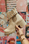 Follow Me Nude Amulet Booties
