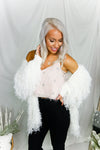 Fuzzy Pink Cropped Tank With Silver Stars- Kendry Collection Boutique