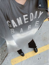 Game Day Babe Rhinestone Graphic Tee