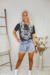 Go Get Em Tiger Charcoal Graphic Tee - Shop Kendry Collection Boutique