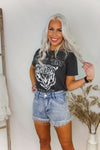 Go Get Em Tiger Charcoal Graphic Tee - Shop Kendry Collection Boutique