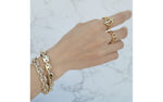 Gold Adjustable Rings