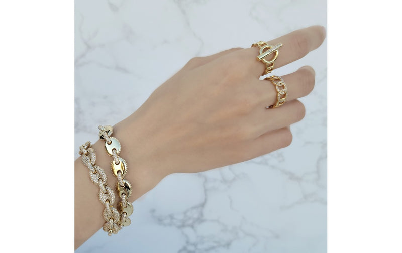 Gold Adjustable Rings