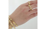 Gold Adjustable Rings