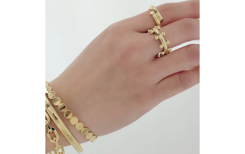 Gold Adjustable Rings