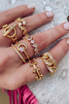 Gold Adjustable Rings
