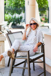 Grey Leopard Print Two Piece Jogger Set - Shop Kendry Collection Boutique