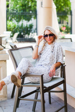 Grey Leopard Print Two Piece Jogger Set - Shop Kendry Collection Boutique