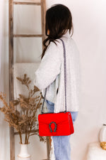 Heather Grey Ribbed Knit Sweater - Kendry Collection boutique