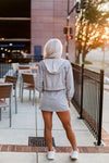 Heather Grey Zip Up Hoodie - Shop Kendry Collection Boutique