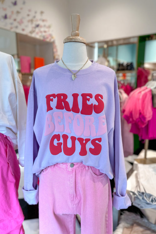 Fries Before Guys Sweatshirt