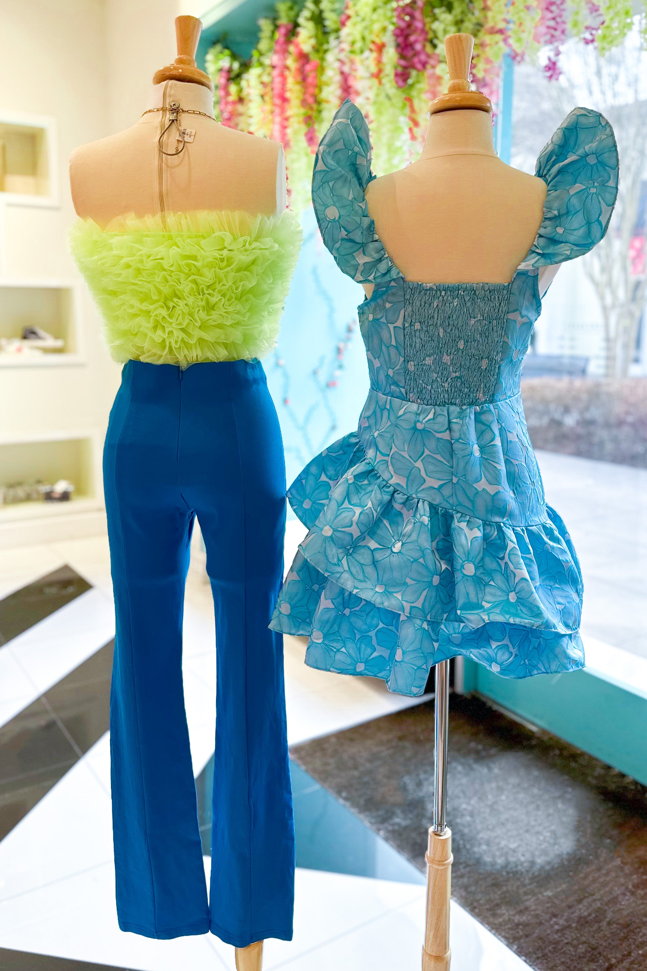 Lime Green Tulle Tube Top - Kendry Collection Boutique