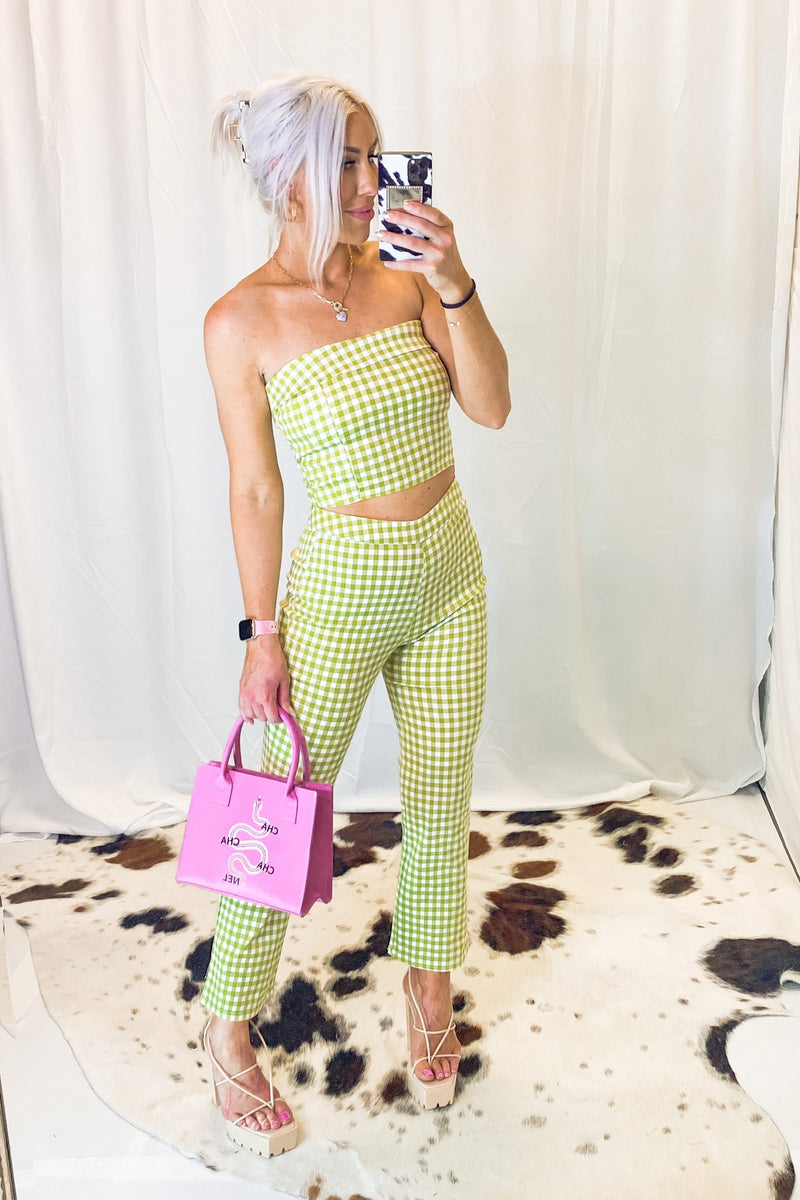 Pink Mini Cha Cha Snake Vegan Tote Bag