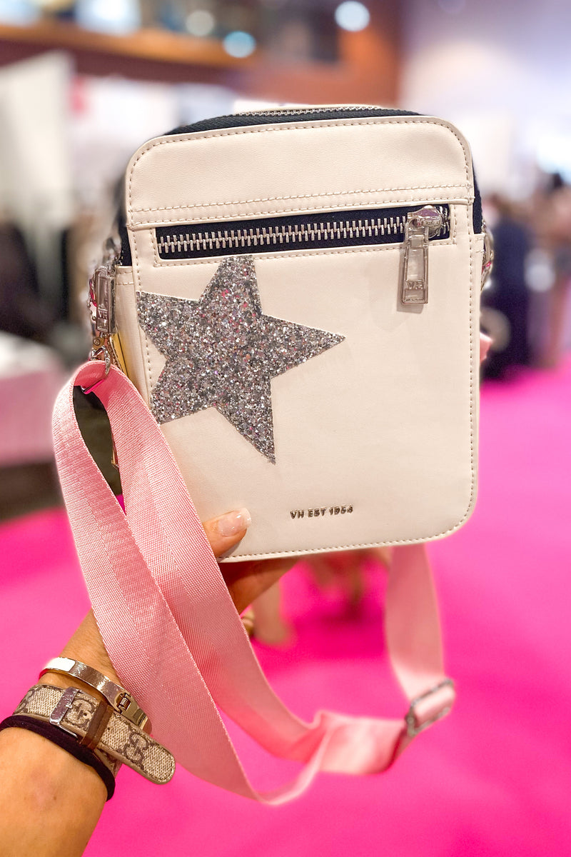 Vintage Havana White Rocker Bag