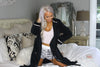 Hooded Plush Bath Robe - 2 Colors