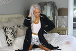 Hooded Plush Bath Robe - 2 Colors