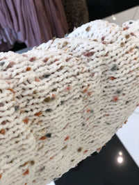 Distressed Confetti POL Sweater