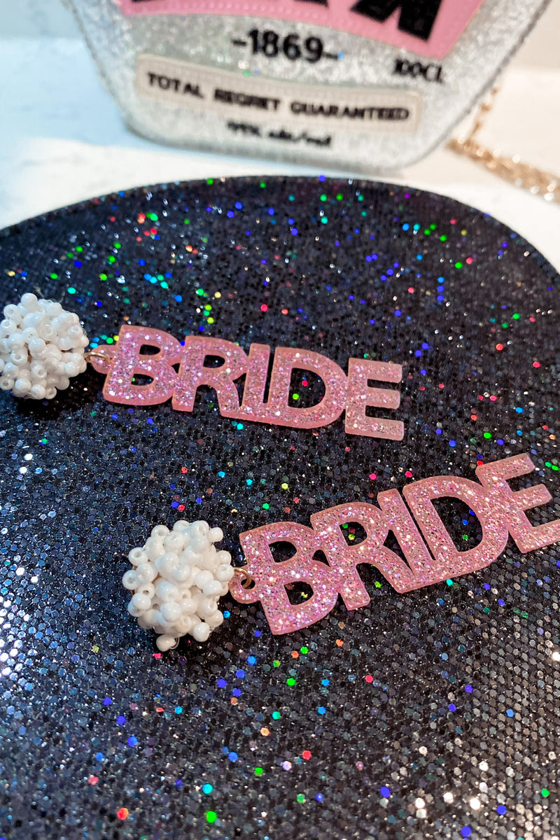 Glitter Bride Earrings
