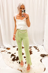 White Feather Trim Cowl Neck Tank