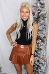 Black Sleeveless Turtleneck Bodysuit - Kendry Collection Boutique