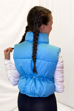 Blue Puffer Vest