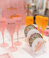 Pop Fizz Clink Champagne Flute