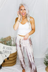 Ivory Tie Dye Jogger Pants - Shop Kendry Collection Boutique