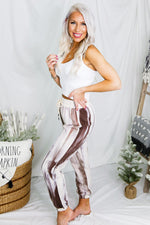 Ivory Tie Dye Jogger Pants - Shop Kendry Collection Boutique