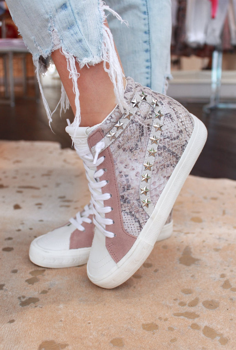 Snakeskin high tops sales
