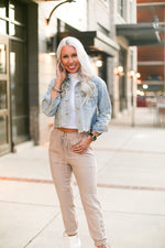 Lace Up Sides Mocha Jogger Pants - Shop Kendry Collection Boutique
