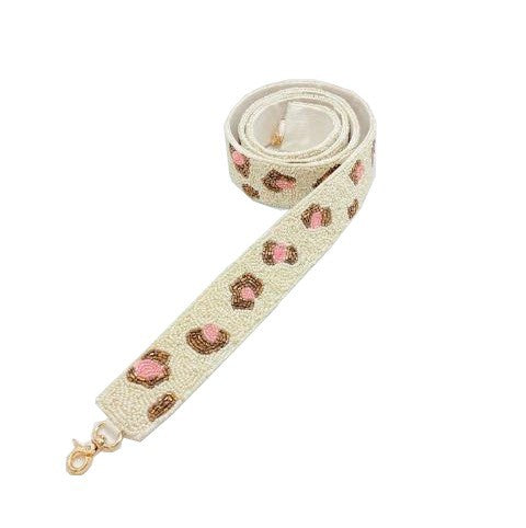 Leopard Beaded Purse Strap - Shop Kendry Collection Boutique