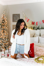 Let's Lounge Baby Blue Fleece Shorts - Kendry Collection Boutique