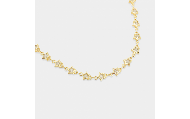 CZ Stars Necklace