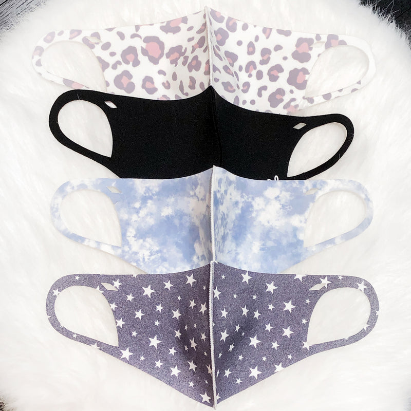 Pink Leopard Mirawave Antibacterial Face Mask - Kendry Collection 