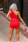 New Classic One Shoulder Two Piece Set - Kendry Collection Boutique