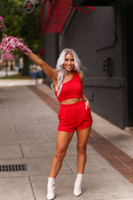 New Classic One Shoulder Two Piece Set - Kendry Collection Boutique