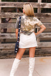 Nicole Off White Above The Knee Boots - Shop Booties At Kendry Boutique