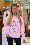 No. 1 Like Coco Pink Sweatshirt - Kendry Collection Boutique