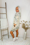 Olive Tie Dye T-Shirt Dress With Pockets - Shop Kendry Collection Boutique