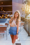 One Shoulder Twisted Strap Tank Top - Shop Kendry Collection Boutique