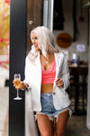 Orange Cropped Tank Top - Shop Kendry Collection Boutique
