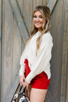 Oversized Balloon Sleeve Knit Sweater- Shop Kendry Collection Boutique