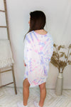 Oversized Cotton Candy Tie Dye Ribbed Tee - Shop Kendry Collection Boutique