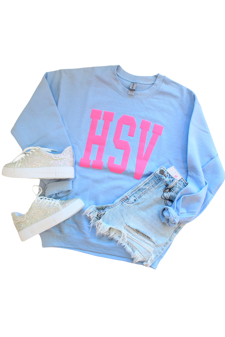Blue Puff HSV Sweatshirt