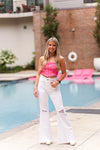Pink And Orange Bandana Tube Top - Shop Kendry Collection Boutique