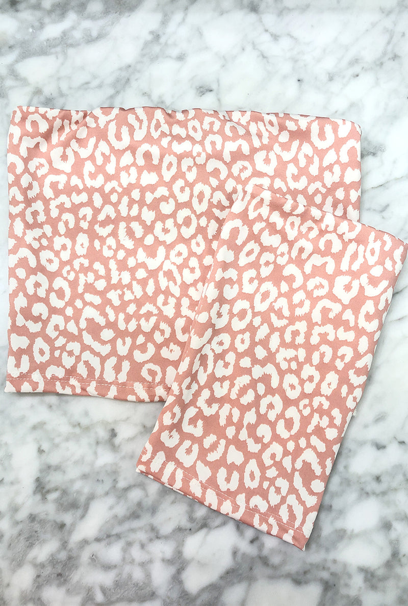 Pink Leopard Tube Top