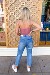 Pink Mesh Ruched Bodysuit - Shop Kendry Collection Boutique