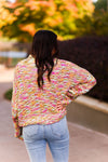 Pink Multi Color Knit Sweater - Shop Kendry Collection Boutique